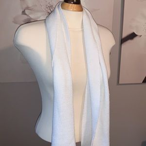 White knit scarf versatile from The Bay